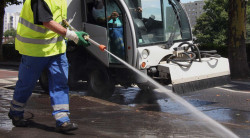 Nettoyage professionnel de parking   